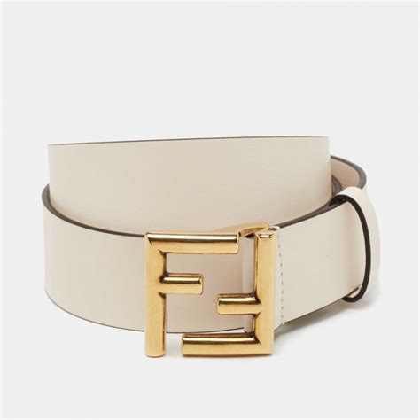 white fendi monster belt|fendi belt size 48.